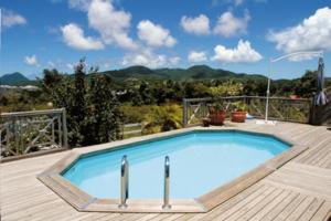 Piscine en bois maeva profondeur 150 cm