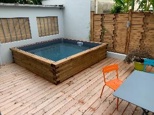 Piscine en bois haut de gamme Pisciz C330