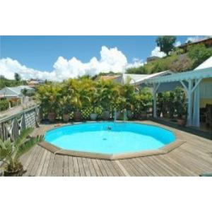 Piscine bois Durapin  MAEVA 500 Echelle - (2)