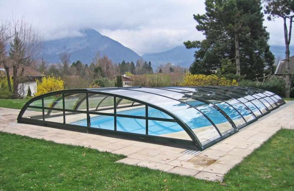 L'Abri de Piscine Télescopique Compact