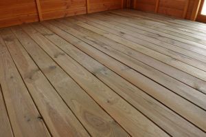 Option plancher sur abri de Terre-Neuve