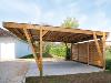 ABRI en bois DURAPIN : CARPORT VISO 34m²