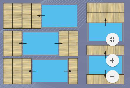 WaluDeck Flat - Terrasse mobile pour piscine et SPA - Alu Floors  Scandinavia WaluDeck Flat - Terrasse mobile pour piscine à margelles plates  ou sans margelles