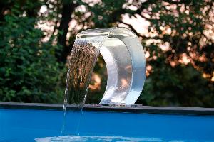 Cascade pour piscine MAMBA ACRYL LED