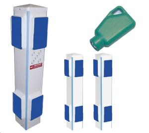 Alarme périmétrique sans fil PrimaProtect – kit 3 bornes